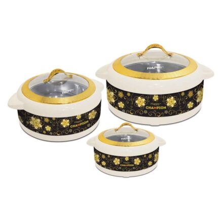 Happy Champion Glass Top Hotpot ( Black)